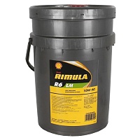 Масло моторное SHELL RIMULA R6 10W-40 (Бочка 209 л)